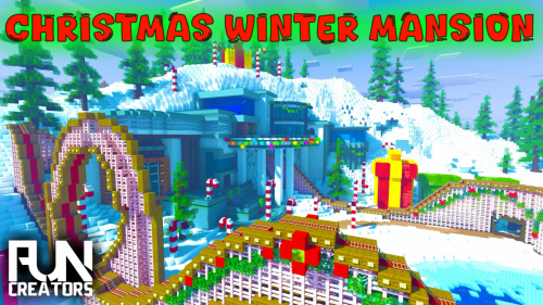 Christmas Winter Mansion